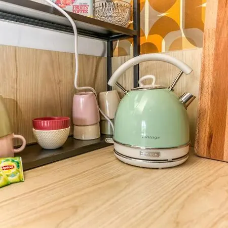 Esprit Vintage: Lit Double, Balcon, Wifi, Equipe+ Grenoble