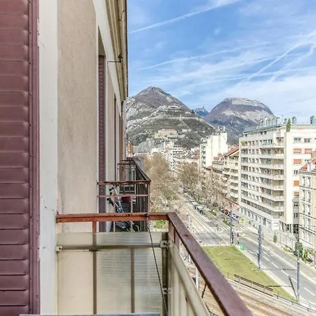 アパート Esprit Vintage: Lit Double, Balcon, Wifi, Equipe+ *